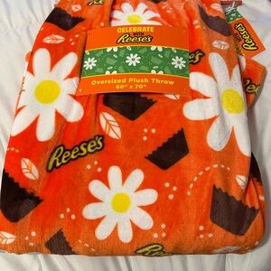 Reese's Oversized Plush Throw Blanket